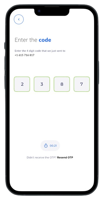 Toppoints Enter Authentication Code